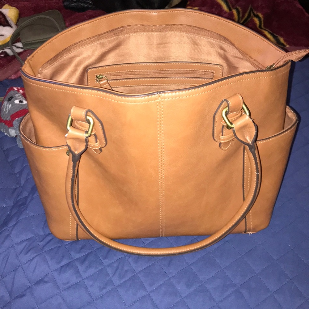 Mossimo brown leather purse